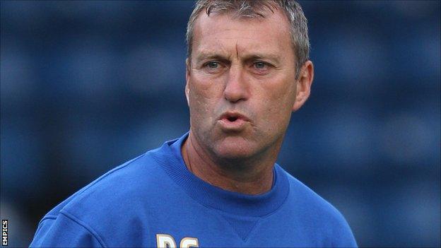 Bury caretaker manager Peter Shirtliff