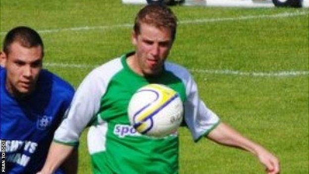 Dominic Heaume scored twice for Guernsey