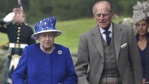 The Queen and Prince Philip