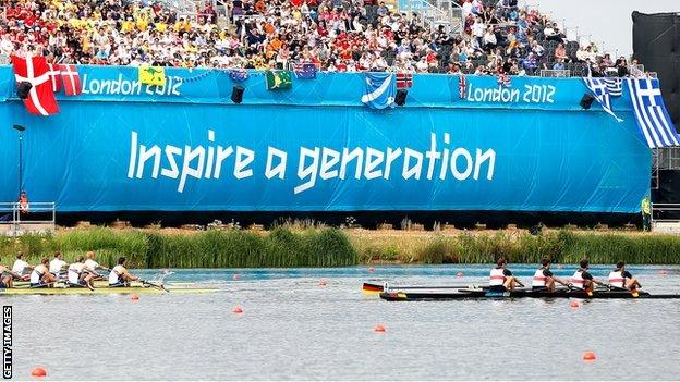 Eton Dorney at London 2012
