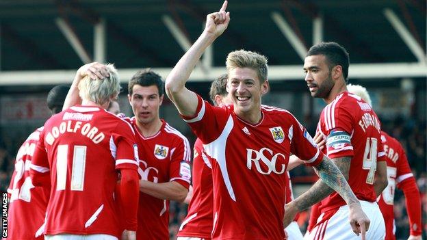 Bristol City striker Jon Stead