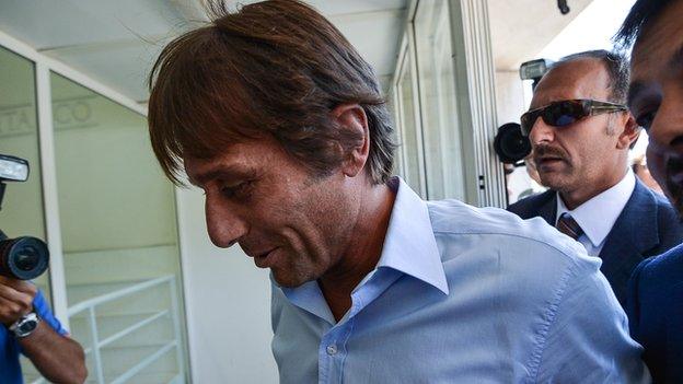 Juventus manager Antonio Conte