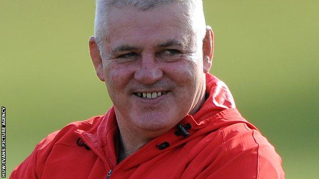 Wales coach Warren Gatland