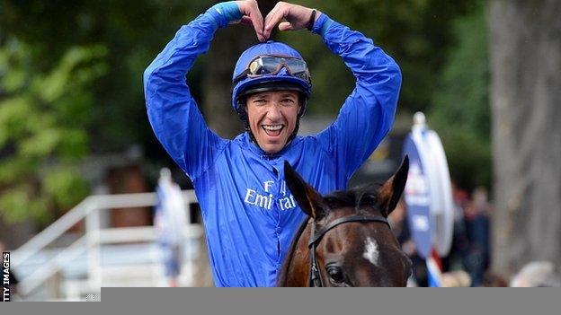 Frankie Dettori and Willing Foe