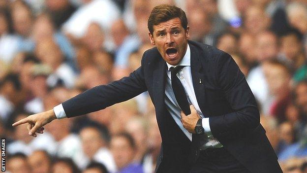 Tottenham boss Andre Villas-Boas