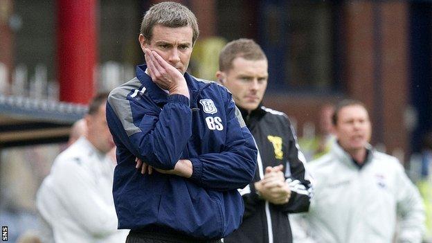 Dundee manager Barry Smith has plenty to ponder