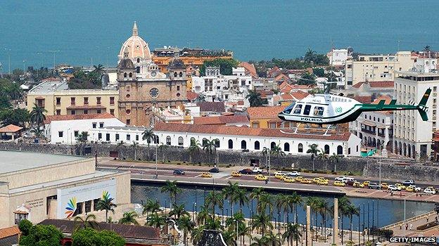 Cartagena historical centre