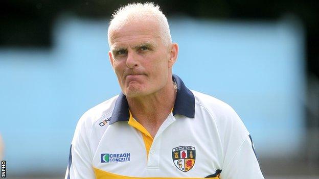 Liam Bradley has been in charge of Antrim for four years