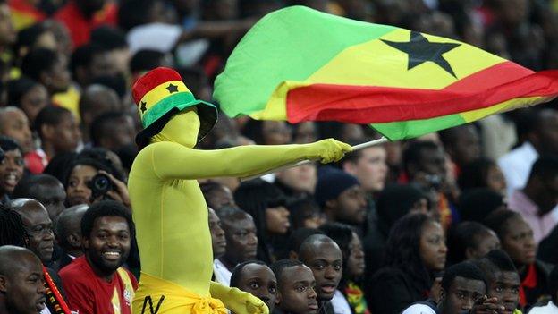 Ghana fan