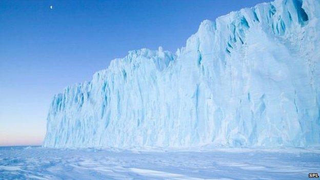 Antarctic glacier