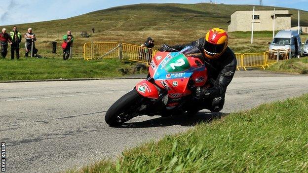 Nigel Moore on the Mountain Course