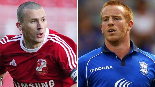 Paul Caddis and Adam Rooney