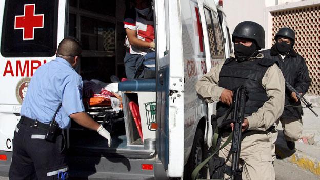 Ambulance in Juarez