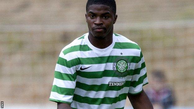 Celtic defender Andre Blackman