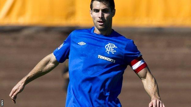 Rangers defender Carlos Bocanegra