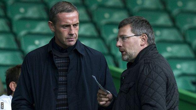 David Weir and Craig Levein