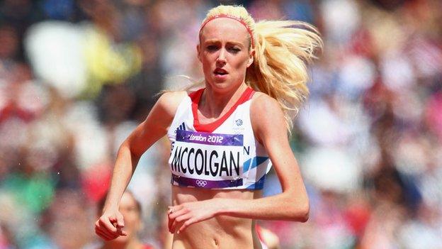 Scottish athlete Eilish McColgan