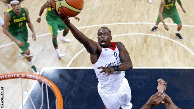 Luol Deng at 2012 Olympic Games