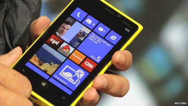 A Nokia smartphone