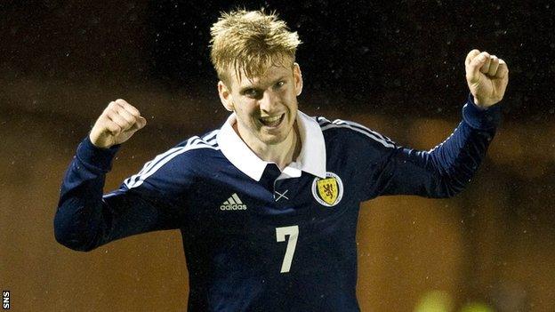 Scotland Under-21 midfielder Stuart Armstrong