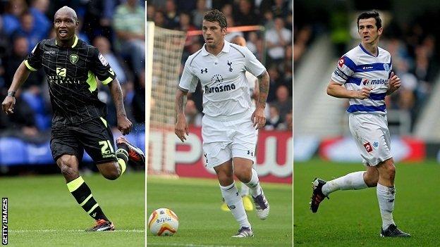 El Hadji Diouf, David Bentley and Joey Barton