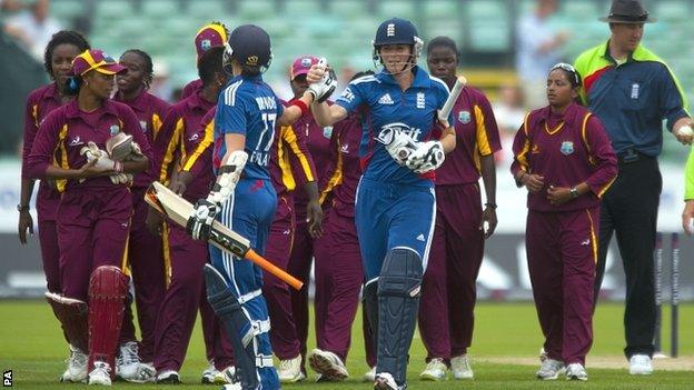 England celebrate victory