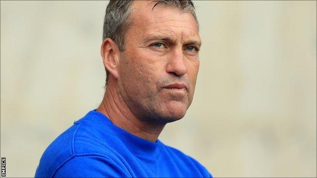 Bury caretaker manager Peter Shirtliff