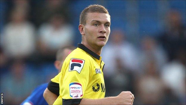 Tranmere Rovers defender Ben Gibson