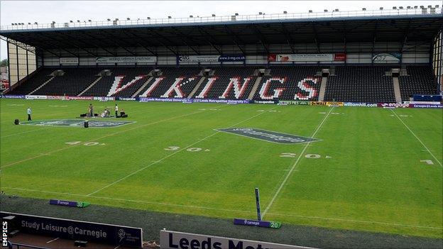 Stobart Stadium, home of Widnes Vikings