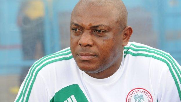 Nigeria coach Stephen Keshi