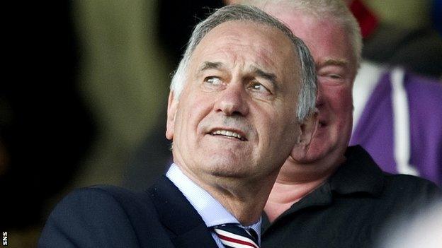 Rangers chief executive Charles Green