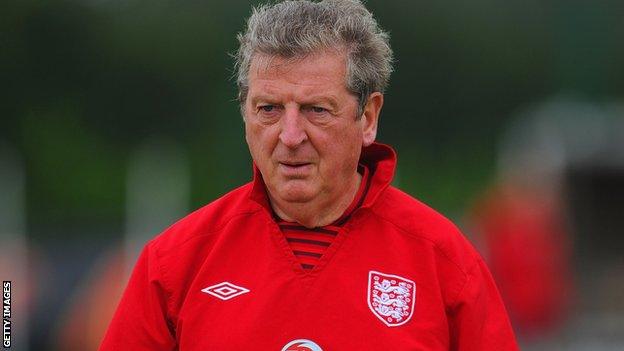 England manager Roy Hodgson