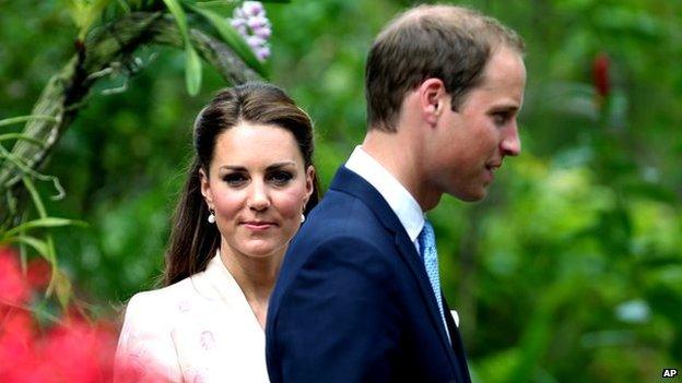 The Duke and Duchess of Cambridge