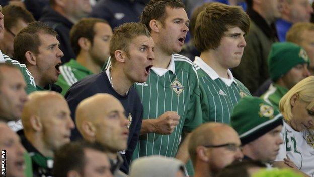 It was a frustrating night as fans watched Northern Ireland held to a home draw by Luxembourg