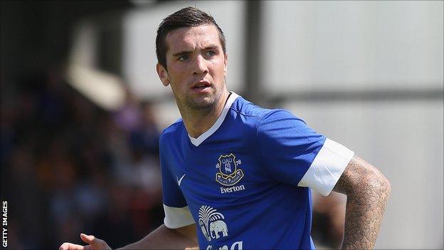 Everton defender Shane Duffy