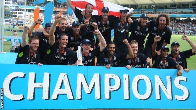 England win 2010 World T20