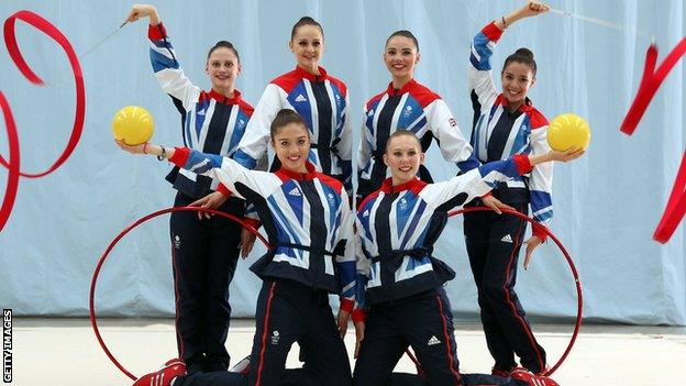 Team GB rhythmic gymnastics