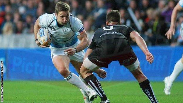 Glasgow Warriors scrum-half Chris Cusiter