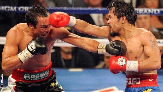 Juan Manuel Marquez and Manny Pacquiao