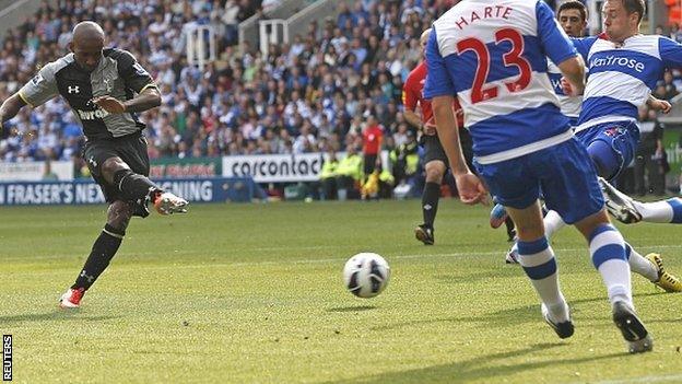 Jermain Defoe fired Tottenham into the lead