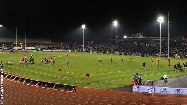 Colwyn Bay's Parc Eirias