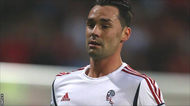 Bolton Wanderers winger Chris Eagles