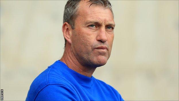 Bury caretaker manager Peter Shirtliff