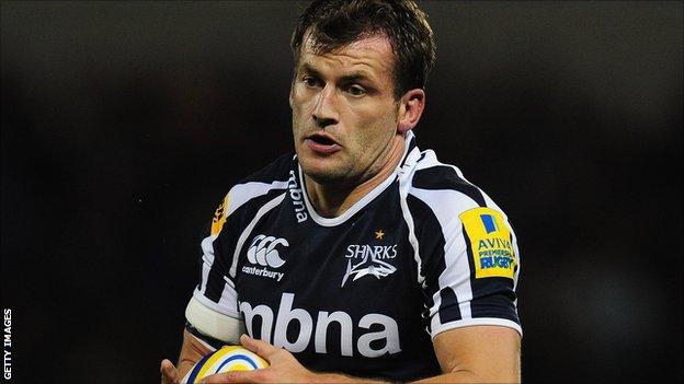 Sale Sharks winger Mark Cueto