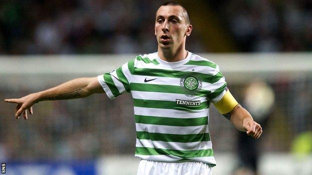 Celtic captain Scott Brown