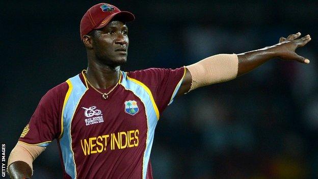 West Indies captain Darren Sammy