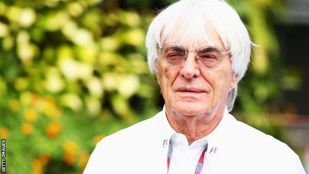 Bernie Ecclestone