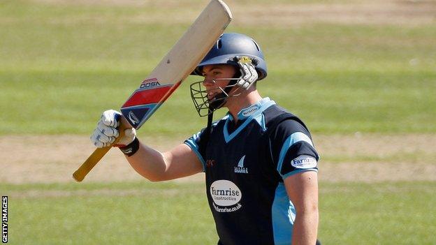 Sussex batsman Matt Machan will tour with Scotland