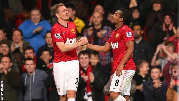 Darren Fletcher and Anderson