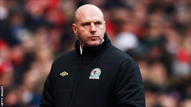 Blackburn Rovers manager Steve Kean